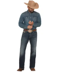 Cody James Men's Segundo Wash Duke Relaxed Bootcut Stretch Denim Jeans - Cjfa25j10-Dkw