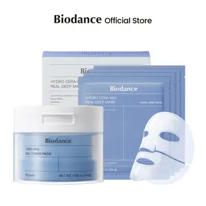 [Biodance Official] Cera-nol All Day hydrating DuoㅣHydro Cera-nol Real Deep Mask & Cera-nol Gel Toner Pads, Double Hydrating