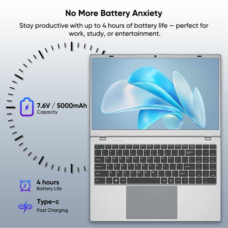 Laptop Space Gray Intel 6500Y up to 3.40GHz32GB RAM 512GB SSD 15.6 inch IPS Screen 38Wh Battery2.4G 5G WiFi BT 5.0 Ultimate Home Hub for 4K Streaming  Web Browsing Remote Learning and Daily Tasks