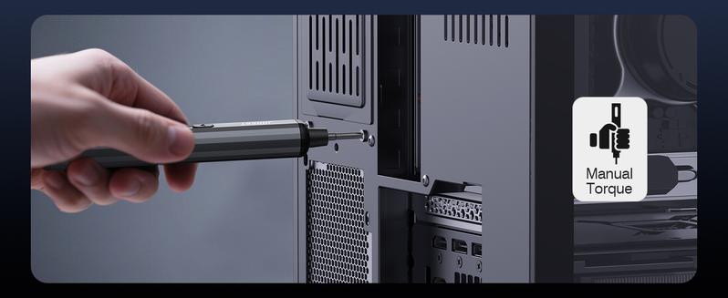 JOREST Mini Electric Screwdriver, Precision Set with 38-in-1 Magnetic Bits, 5 Torque Settings, LED Light, Repair Tool Kit for iPhones, Laptop, Drone, Game Console, Camera, Glasses, Watches, Toys