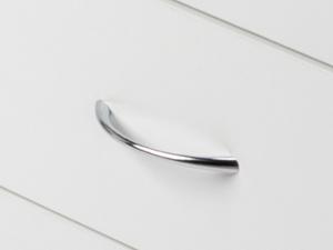 Karl home 4 Drawer Dresser for Bedroom, Small Chests of Drawers Modern Nightstand, White Dresser Chest with 4 Storage Drawers, Dressers for Nursery, Hallway, Living Room, Closet