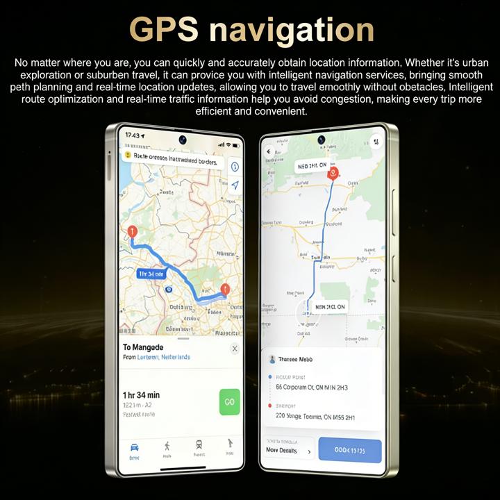 The new smart round-cornered mobile phone is equipped with multiple intelligent functions such as fingerprint unlocking, facial recognition unlocking, GPS positioning, and a stylus, making it an ideal smart office phone.