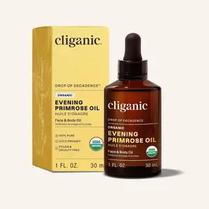 Cliganic Organic Evening Primrose Oil, Body & Massage Oil for Skin Repair and Moisturizing