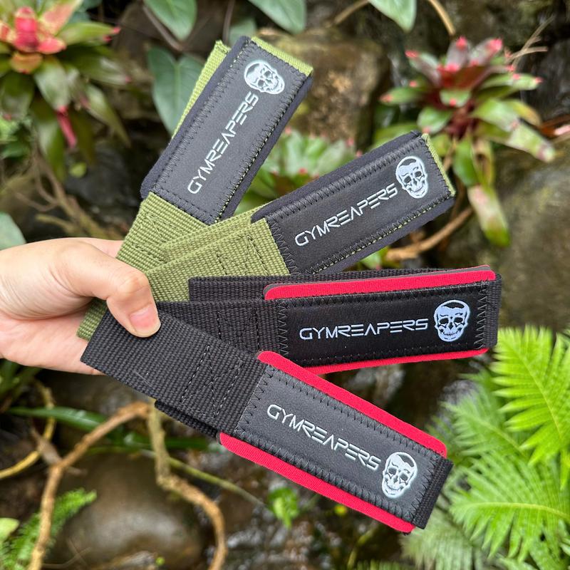 Gymreapers Wrist Straps | Multicolors | Heavy-Duty Grip & Support for Strength Training, Powerlifting & Weightlifting | Durable & Adjustable for Maximum Performance