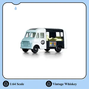 Custom Vintage Beverage Truck – 1:64 Scale Matchbox Lesney Collectible Diecast Model