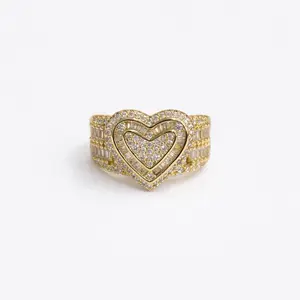 Heart ring gold plated 14 k Heart ring gold plated 14 k
