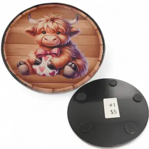 Coasters - Cows - Handmade