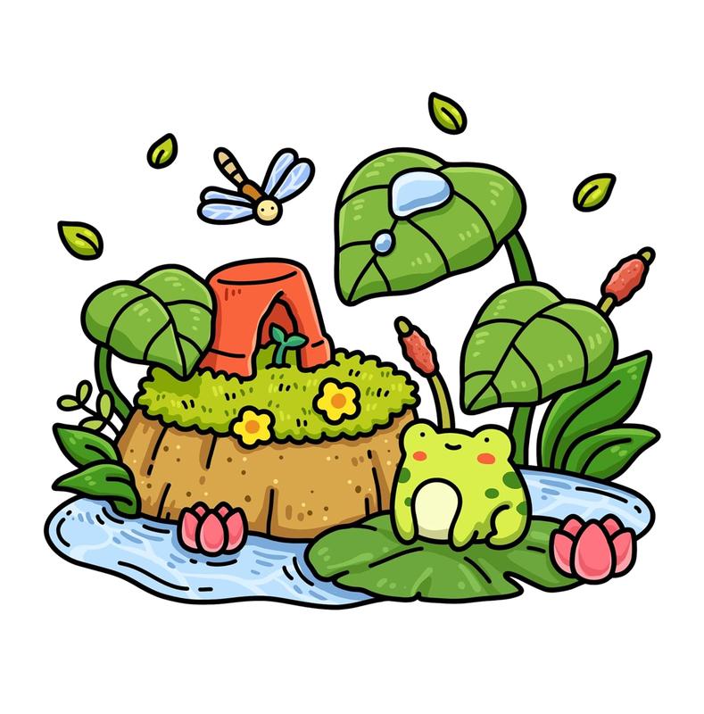 Garden Corners: Bold and Easy Coloring Book for Adults and Teens