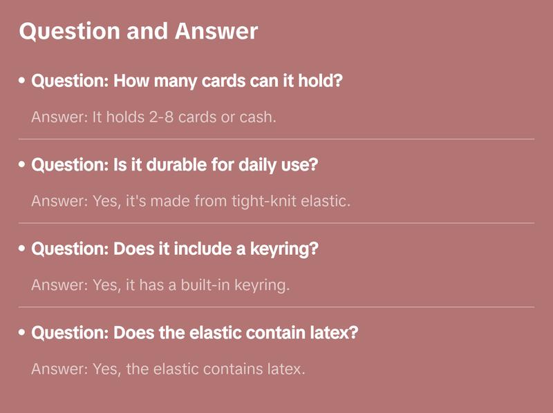 THREAD - Berk Elastic Wallet