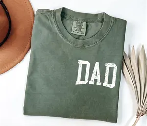 Comfort Colors Dad Shirt, Cute Fathers Day Gift, Christmas Gift For Dad, New Dad Shirt, Gift for Grandpa, Father's Day Shirt, Best Dad Ever, Funny Dad Shirt, Trendy Father’s Day, Men's Graphic Tees - LORA ATCHER