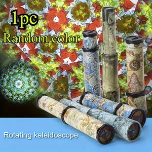 A Retractable Kaleidoscope with Random Colors, a Scientific Exploration Toy for, Perfect for Fun Discovery Gifts