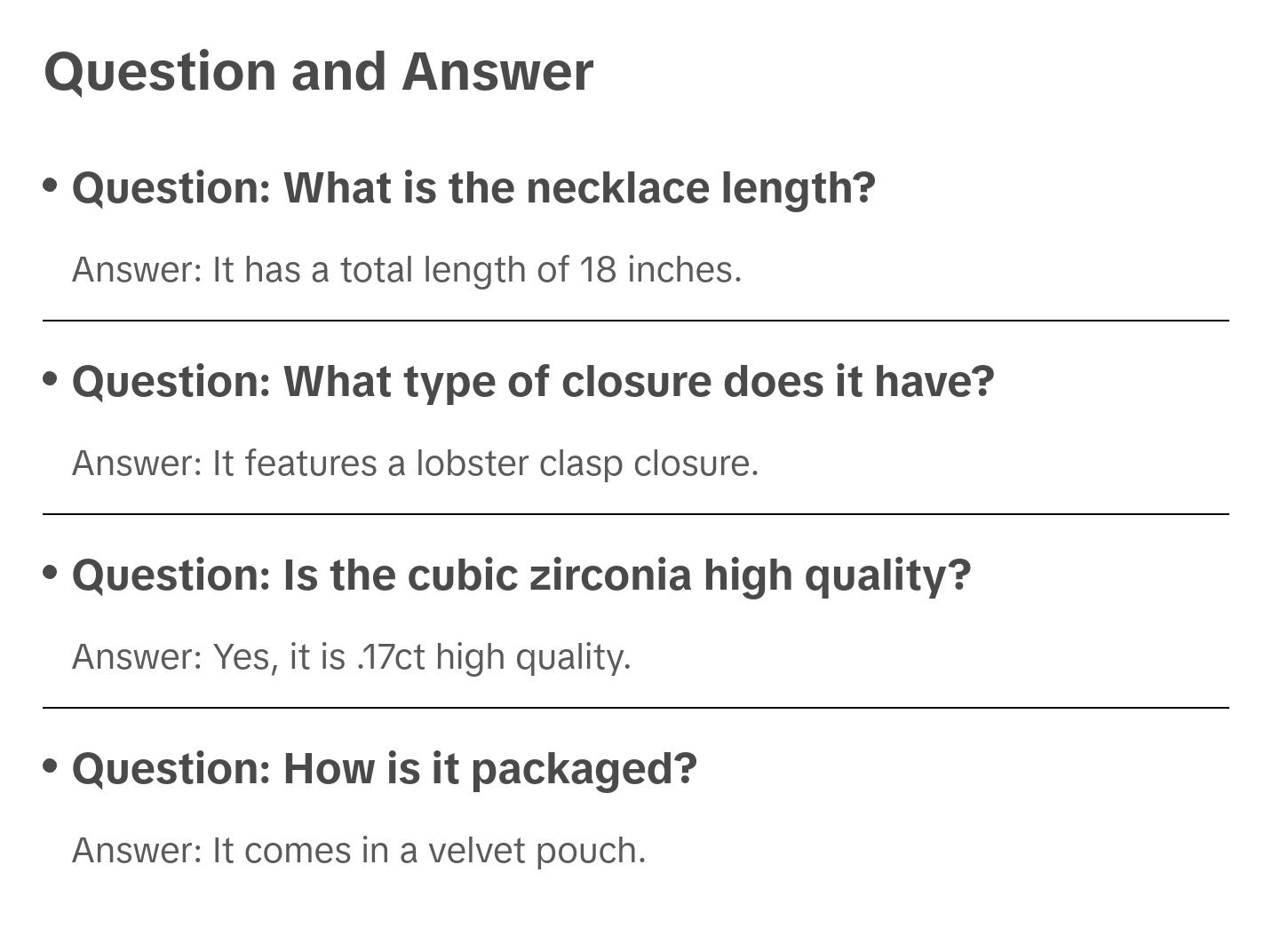 Shine On - CZ Bezel-Set Solitaire Necklace