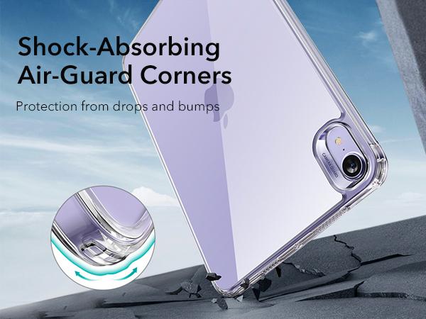 ESR Classic Series Case for iPad mini 6/7, Yellowing Resistant, Hard Back, Thin and Lightweight, Shock and Drop Protection, Supports Pencil Pro and Pencil(USB-C)