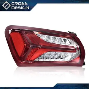 CROSSDESIGN Fit For 2019-2022 Chevy Malibu LED Tail Light Outer Left Driver Side Brake Lamp