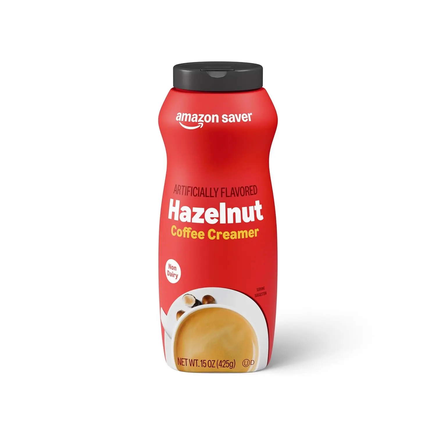 15oz Hazelnut Coffee Creamer - Contains Milk, Room Temperature-Stable, Sugar-Blend Creamer