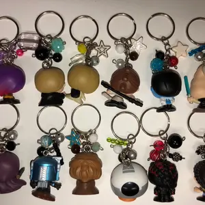 Space character keychains