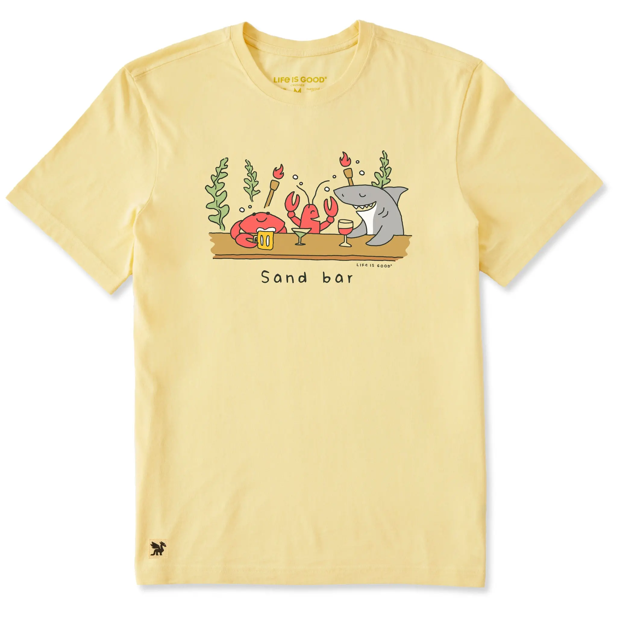Men's Sand Bar Short Sleeve Crusher Tee