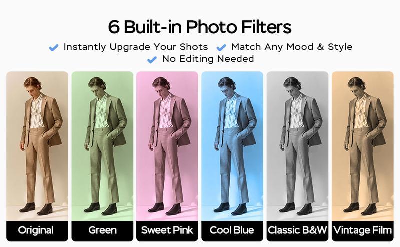 HOTU Mini Leather Keychain Digital Camera with 32G Card Y2K Pocket-Size 1080P HD Camera 1MP Lens Flash & 0.96" Screen Retro Leather Vlog Camera for Travel Concerts Kids & Instant Party Recording Vintage Charging Gift for Kids NewYear Christmas Gifts