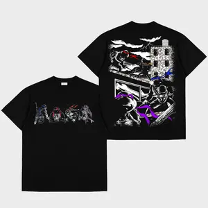 Teenage Mutant Ninja Turtles Premium Cotton T-Shirt V1, Heroes in a Half Shell Fans T-Shirt, TMNT Fans Club T-Shirt, Dark Superhero T-Shirt, Comic Book Fans T-Shirt, Superhero Graphic Tee.