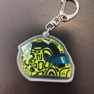 Landooooo Norrissssssss Pattern 2026 Acrylic Keychain, Acrylic Racing Bag Charm