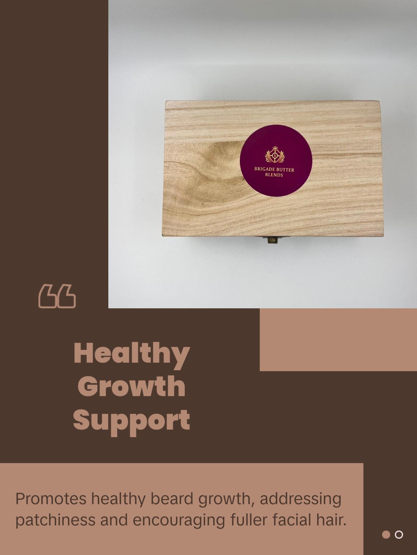 Beard Growth Oil with Comb Gift Set