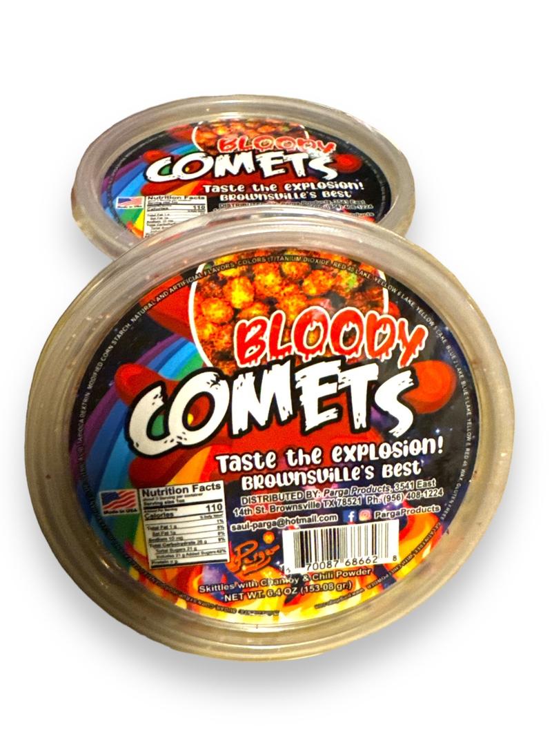 Bloody Comets-Skittles Enchilados Candy