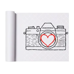 Love camera DTF film t shirt transfer