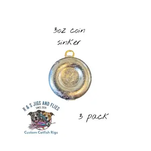 3 ounce coin Sinker