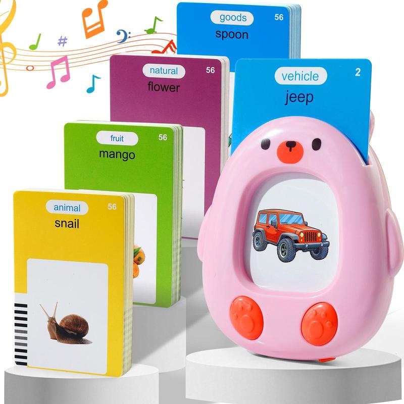 Talking Flash Card Toy for Kids with 224 Sight Words - Educational Language Learning Toy Talking Flash Card Toy for Kids with 224 Sight Words - Educational Language Learning Toy