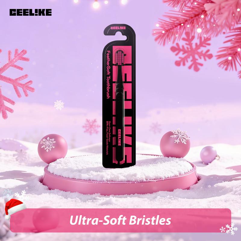 CEELIKE FeatherSoft Toothbrush – Ultra-Soft Bristles for Deep Cleaning and Gentle Care