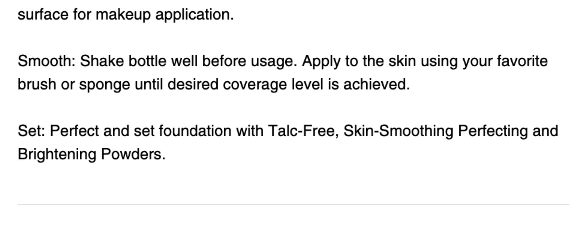 Forget The Filler Skin-Plumping Line-Smoothing Foundation