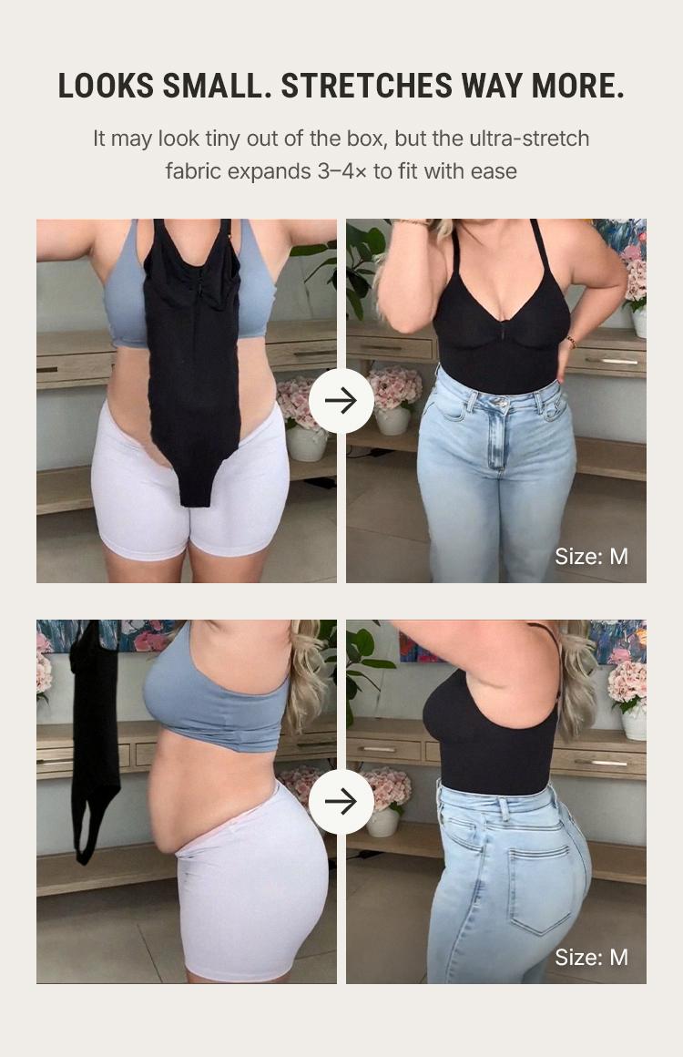 FeelinGirl #Live2 Seamless Covered Bust Jumpsuit Thong Bodysuit Peach heart collar Fit Womenswear Comfort Shapewear Breathable Comfortable Day Tummy Tuck Garment Shaper Clothes Smooth Zipper Spaghetti Strap