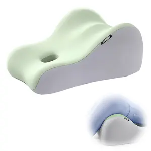 【Holiday Haul】1Pack Wedge Pillow for Adults Ergonomic Memory Foam Design Soft Fabric Comfortable Back Neck Leg Support Face Down Reading Pillow Modern Simple Style Versatile Home Use