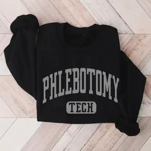 Phlebotomy Tech Sweatshirt • Phlebotomy Tech Gifts • Phlebotomy Technician • Phlebotomist Grad Gifts • Graduation Gift • Phleb Tech Crewneck