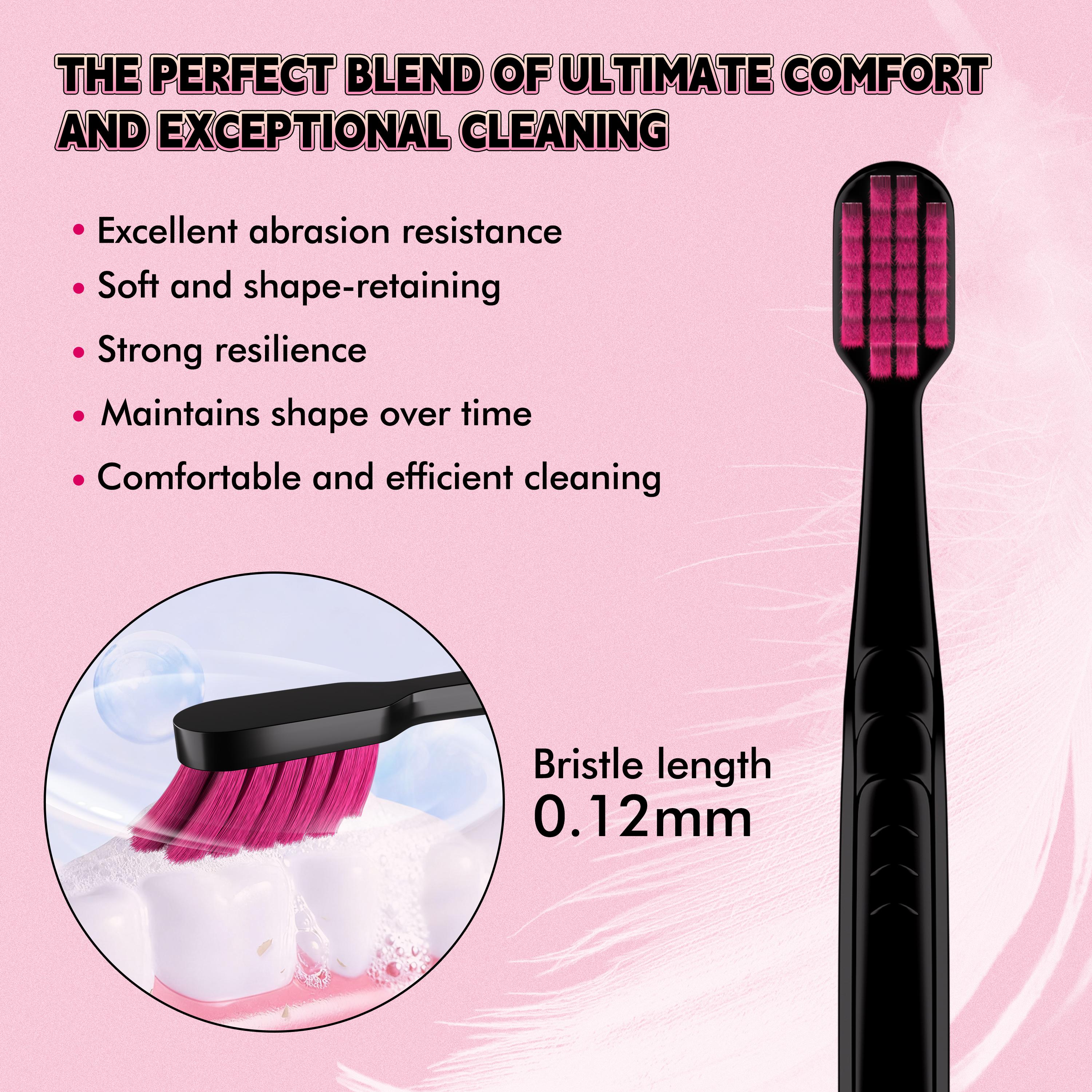 CEELIKE FeatherSoft Toothbrush – Ultra-Soft Bristles for Deep Cleaning and Gentle Care