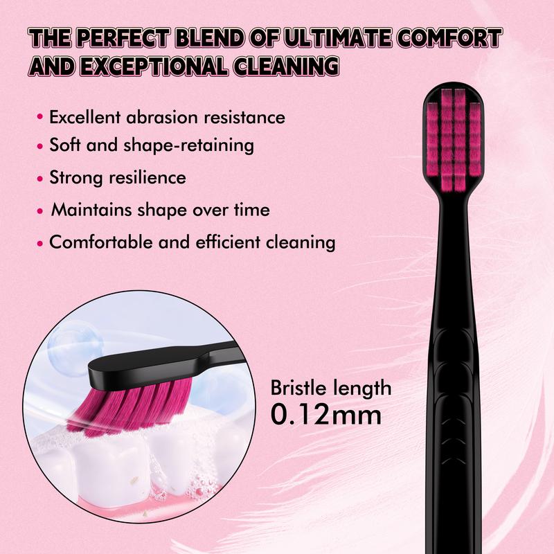CEELIKE FeatherSoft Toothbrush – Ultra-Soft Bristles for Deep Cleaning and Gentle Care
