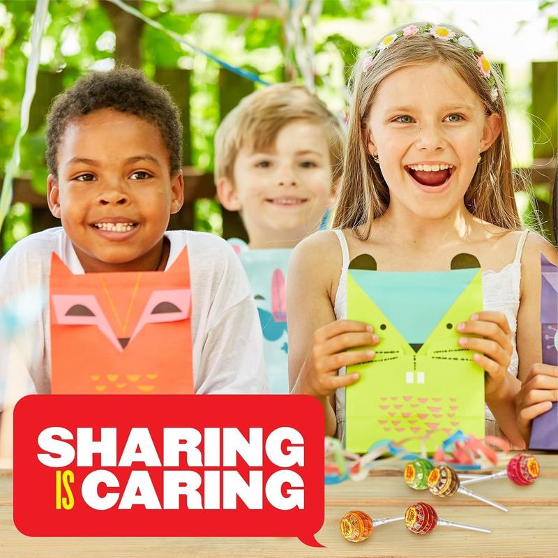 Chupa Chups ‘Best Of’ Holiday Candy Lollipop Variety Assortment, 5 Flavors, Individually Wrapped Candy for Christmas Stocking Stuffers for Adults & Kids, 25.3 oz Drum (60 Suckers)