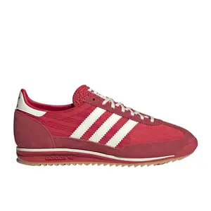 adidas Womens Sl 72 Og Lace Up Sneakers Shoes Casual - Red