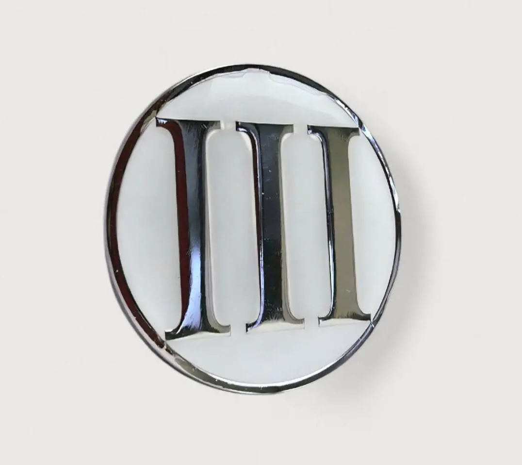 Minimalist 3 Year Sobriety Chip - 3 Year AA Coin
