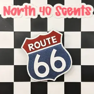 Route 66 Freshener for Small Spaces Car Freshener Handmade Aroma Beads Scented with High Quality Fragrance Oil
