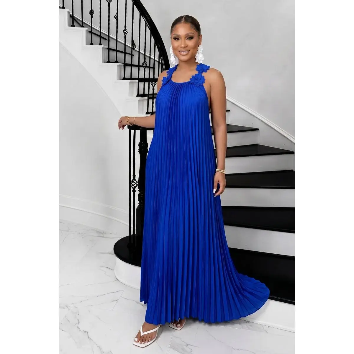 The Monaco Dress | Royal Blue