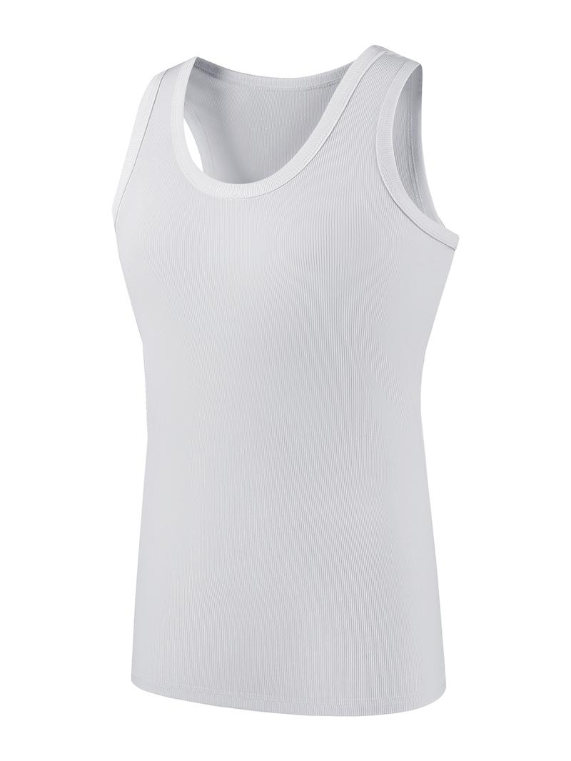 Clean Gent men's solid color shapewear vest, breathable and comfortable shapewear vest, men's shapewear for all seasons, men's wardrobe must-have sports vest, comfortable and practical men's clothing, men's sportswear