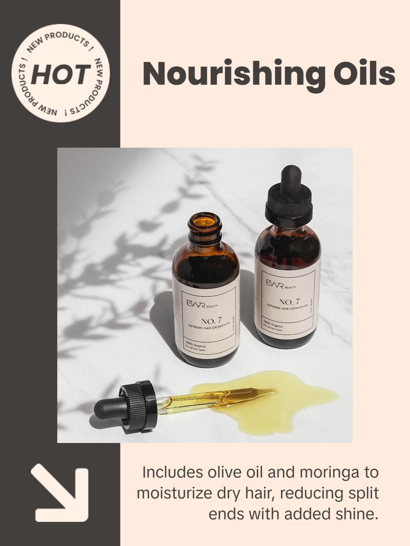 EVVR Beauty NO. 7 EXTREME HAIR GROWTH OIL