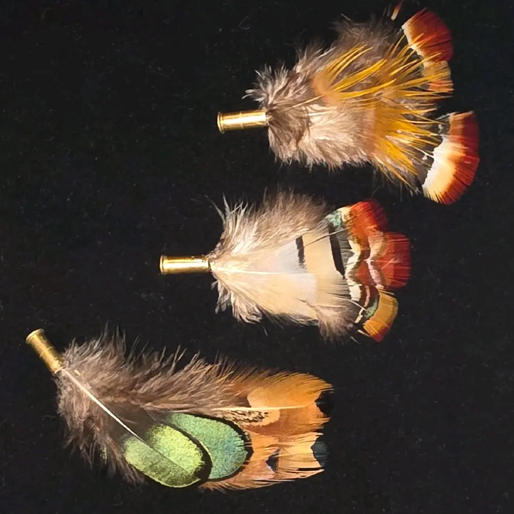 Handmade Feather Pin