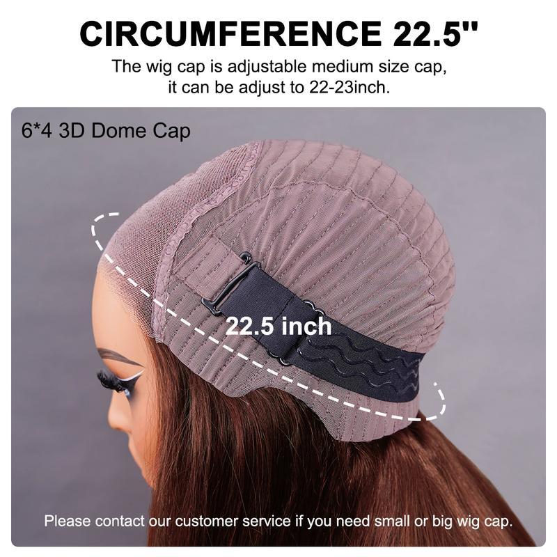 [New In] BGMgirl Layered Cut Natural Black Chocolate Brown #4 Body Wave Wear Go Wig Upgraded 7*5 Lace Closure 180% Glueless Color Wig Human Hair Wig TikTokShopfalldealsforyou TikTokShopBlackFriday