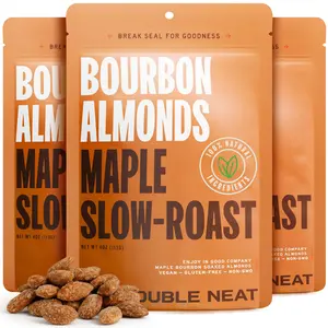 Maple Bourbon Almonds
