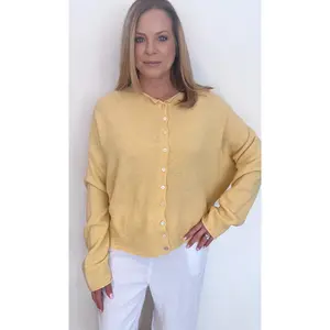 Shelby Cardigan-Honey