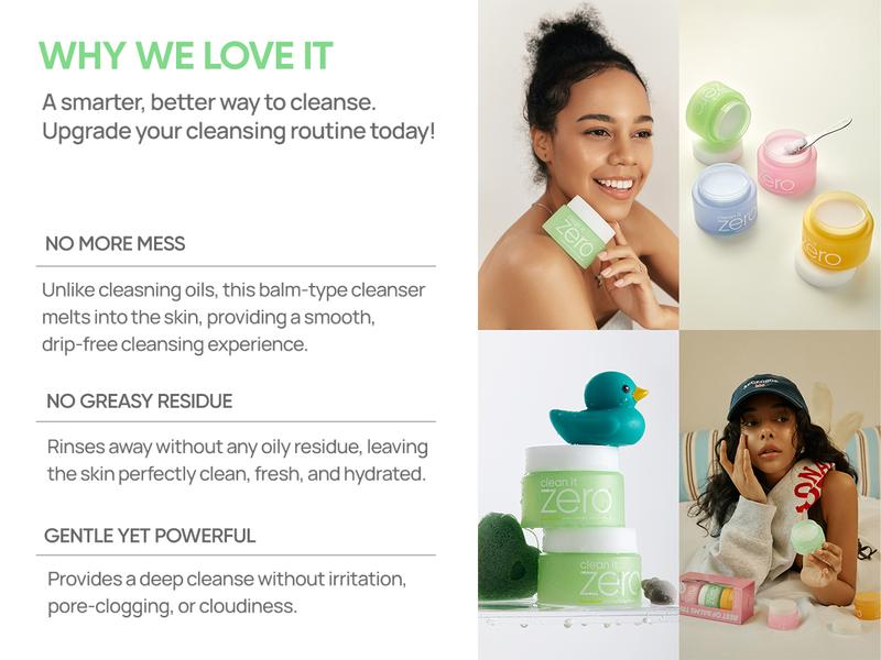 Clean It Zero Pore Clarifying Cleansing Balm | Perfect for Oily & Acne Prone Skin
