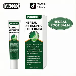 Pandofo Herbal  Antifungal  Foot Balm 30g for Dry Rough & Irritated Feet Gentle Non-Irritating Care Reduces Odor and Dryness Softens Heels-3