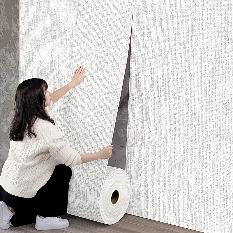 Self-Adhesive Xpe Decorative Wallpaper Roll, Peel And Stick Wallpaper, Waterproof & Oilproof Wall Covering, Ideal for Home Decoration, Interior Walls, Versatile Use in Various Rooms